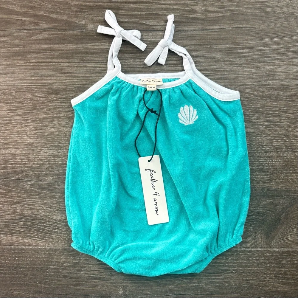 Feather 4 Arrow Poolside Terry Romper 3-6 Months